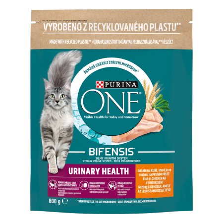 Purina One Bifensis Urinary Care s kuraťom a pšenicou 800 g