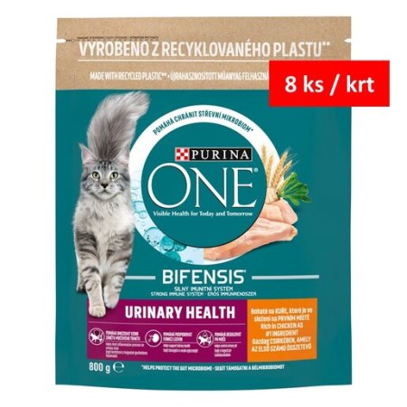 Purina One Bifensis Urinary Care s kuraťom a pšenicou 800 g