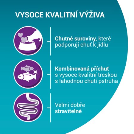 Purina One Bifensis Difficult Appetite s treskou a pstruhom 800 g