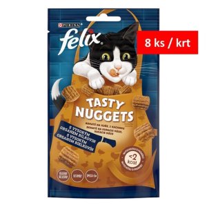 Felix Tasty Nuggets Bohaté na kura a kačicu 50 g