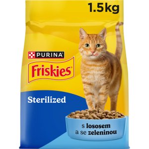 Friskies Sterile Cats losos so zeleninou 1,5 kg