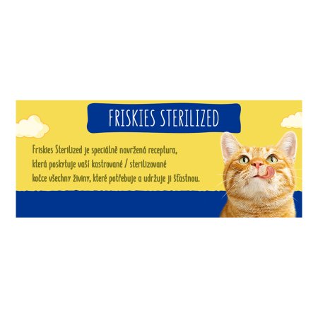 Friskies Sterile Cats losos so zeleninou 1,5 kg