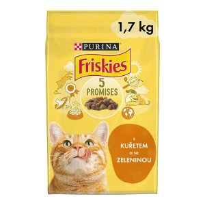 Friskies s kuraťom a pridanou zeleninou 1,7 kg
