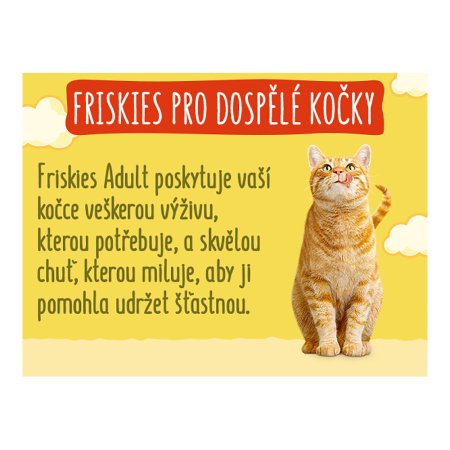 Friskies s hovädzím, kuraťom a pridanou zeleninou 1,7 kg