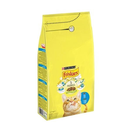 Friskies s lososom a pridanou zeleninou 1,7 kg