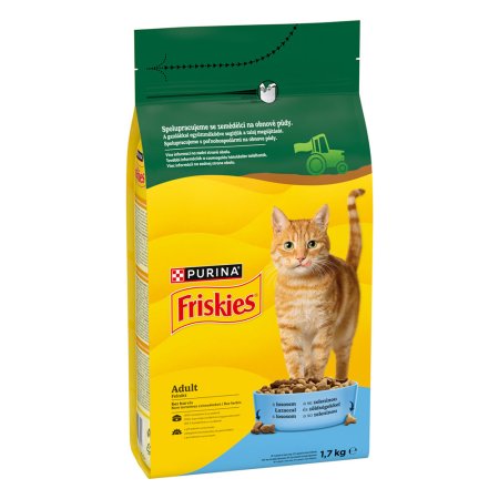 Friskies s lososom a pridanou zeleninou 1,7 kg