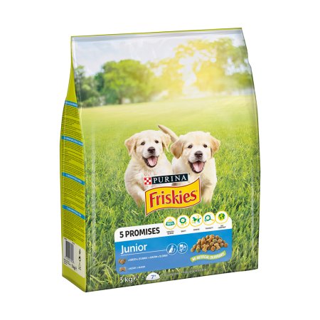 Friskies Junior s kuraťom mliekom a zeleninou 3 kg 