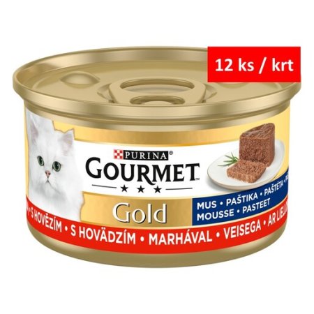 Gourmet Gold s hovädzím 85 g
