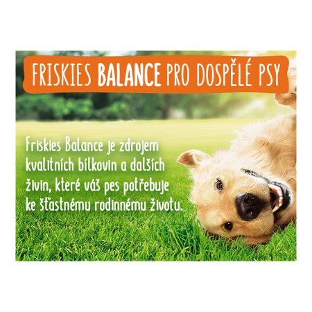 Friskies Balance s kuraťom a zeleninou 3 kg 