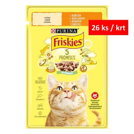 Friskies Kapsička s kuraťom 26 x 85 g