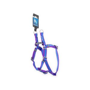 PROFIZOO Šírky č.2 popruh REBRÍK (15mm x OH 28-39cm) fialová