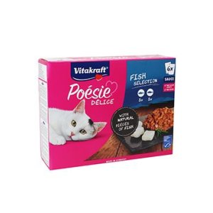 Vitakraft Cat Poésie DéliSauce Multipack rybí 6 x 85g