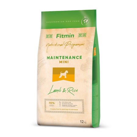 Fitmin dog mini lamb&rice 12 kg