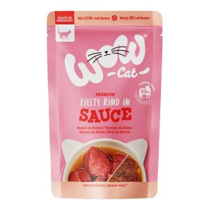 WOW Cat vrecko Sauce Hovädzie Adult 85g
