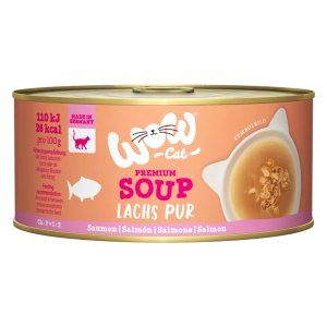 WOW Cat konzerva Soup Lososová polievka Adult 70g