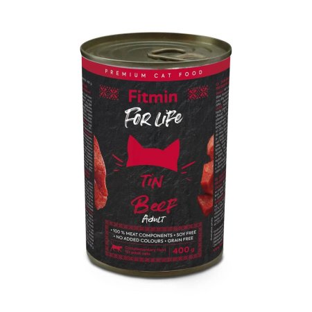 Fitmin cat For Life beef adult 400g 