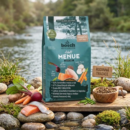 Bosch HPC MENUE Adult with North Sea salmon & trout 12 kg