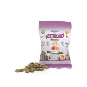Serrano Snack pre Cat-Salmon&Tuna-AntiHairball 50g