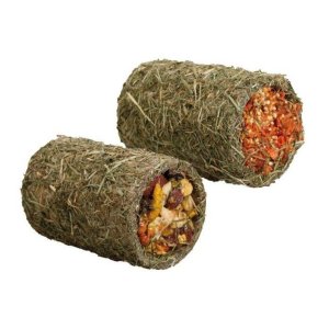 Karlie tunel zo sena plnený mrkvou pre hlodavce, 125 g mrkvy