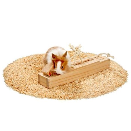 Karlie interaktívna drevená hračka pre hlodavce, 6 kociek, 37,5x8,5x6,5cm