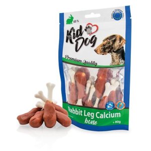 KIDDOG králičie mäso na kalciovej kocke 80 g