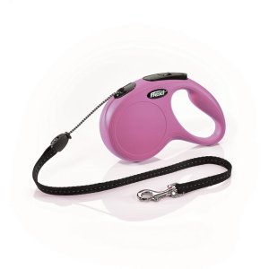 Vodítko Flexi New Classic M lanko 5m/20kg ružová