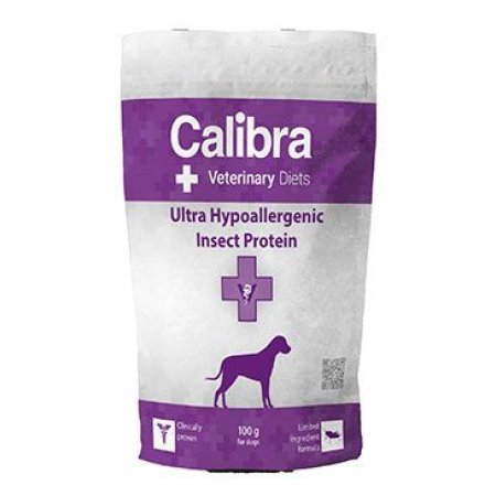 Calibra VD Dog Ultra Hypoallergenic Insect 100g