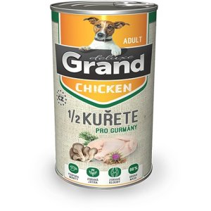 GRAND deluxe 100% Kuracie s 1/2 kurčaťa Adult 1300 g