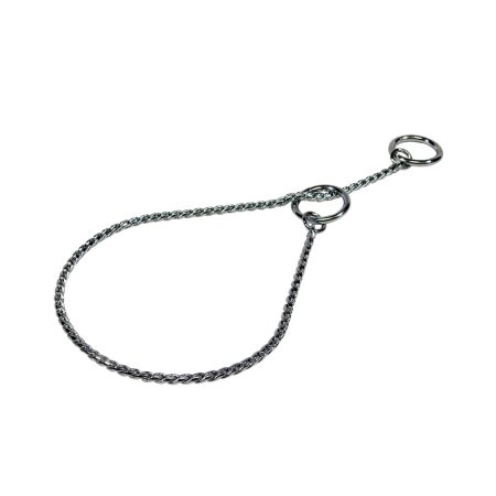 PROFIZOO Obojok polosťahovací Snake (5mm x 50cm) silver