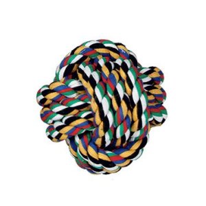 Hračka pes Lopta bavlnená 8,5cm KAR