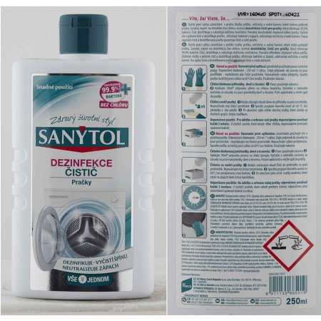 Sanytol Dezinfekčný čistič práčky 240 ml