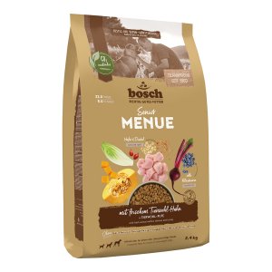 Bosch HPC MENUE Senior with animal welfare chicken + spelt & oats 2,4 kg
