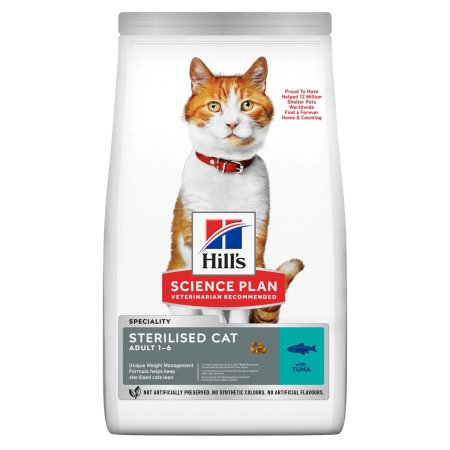 Hill’s Science Plan Feline Adult Sterilised Cat Tuna 3 kg (EXPIRÁCIA 05/2024)
