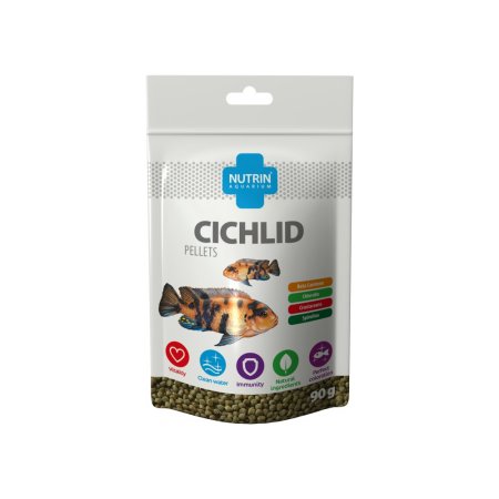 DARWINS NUTRIN Aquarium Cichlid Pellets 90g (EXPIRÁCIA 05/2024)