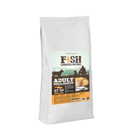 Topstein Fish Crunchies for dogs Small/Medium 1 kg (EXPIRÁCIA 05/2024)