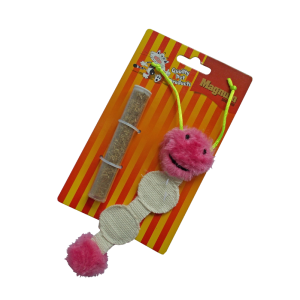 Červíček s prídavným catnipom 16cm