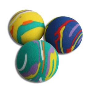 Penová loptička 3,5cm 3ks