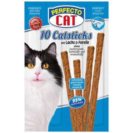 Perfecto Cat Mäsové tyčky losos & pstruh 50g (10ks)