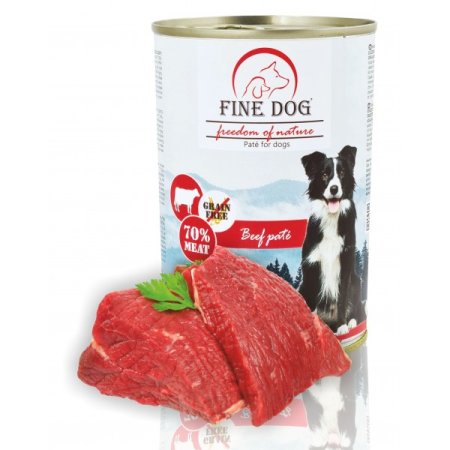 Fine Dog MINI Exclusive konzerva pre psov kačacie 100% mäsa 200g