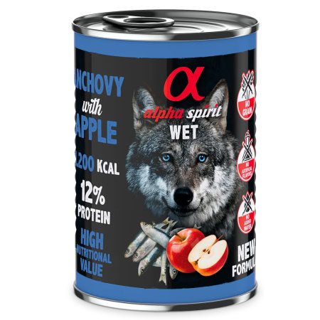 AS WET Food Anchovy with red apple 400 g