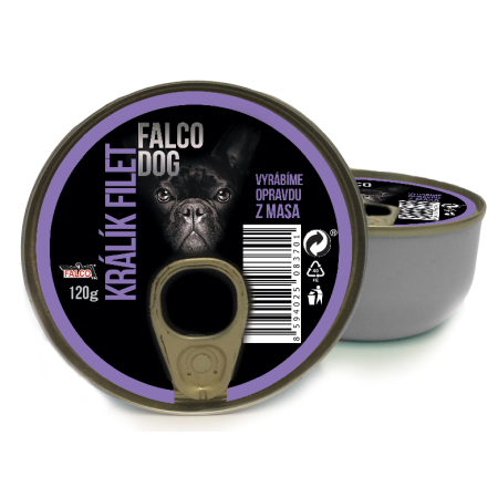 FALCO DOG králik filet 120g