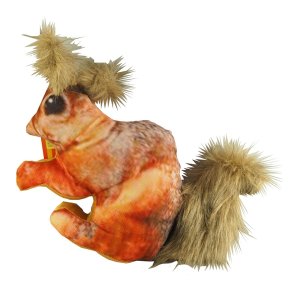 Veverička textil pískacia 27x21cm