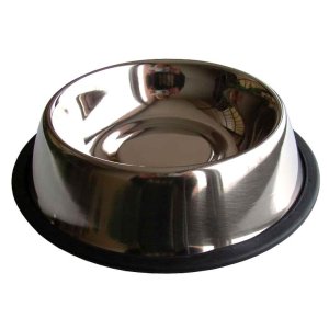 Nerezová miska stabilizačná s gumou 0,7l