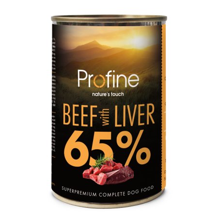 Profine 65% Beef with Liver 400g