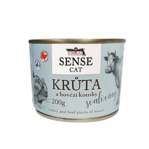 FALCO SENSE CAT morka a hovädzie 200g