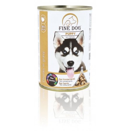 Fine Dog Konzerva Puppy pre šteňatá 415g