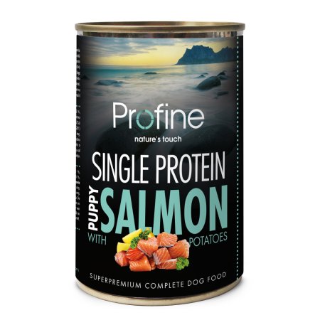 Profine PUPPY Single proteín salmon with potatoes 400g