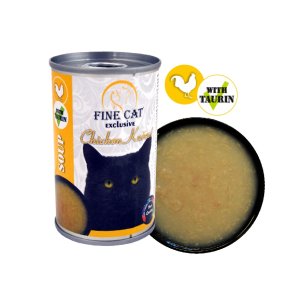 Fine Cat Exclusive Polievka pre mačky KURACIE 158g