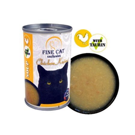 Fine Cat Exclusive Polievka pre mačky KURACIE 158g