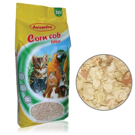 Kukuričná podstielka hrubá 20l